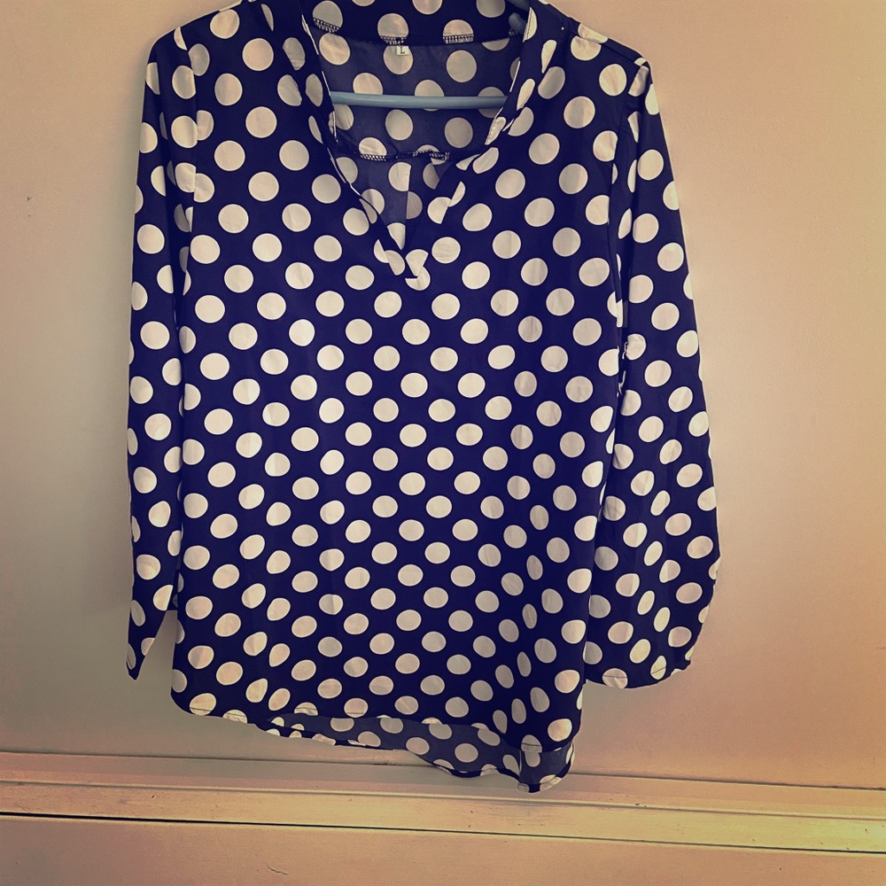 Polka dot tunic